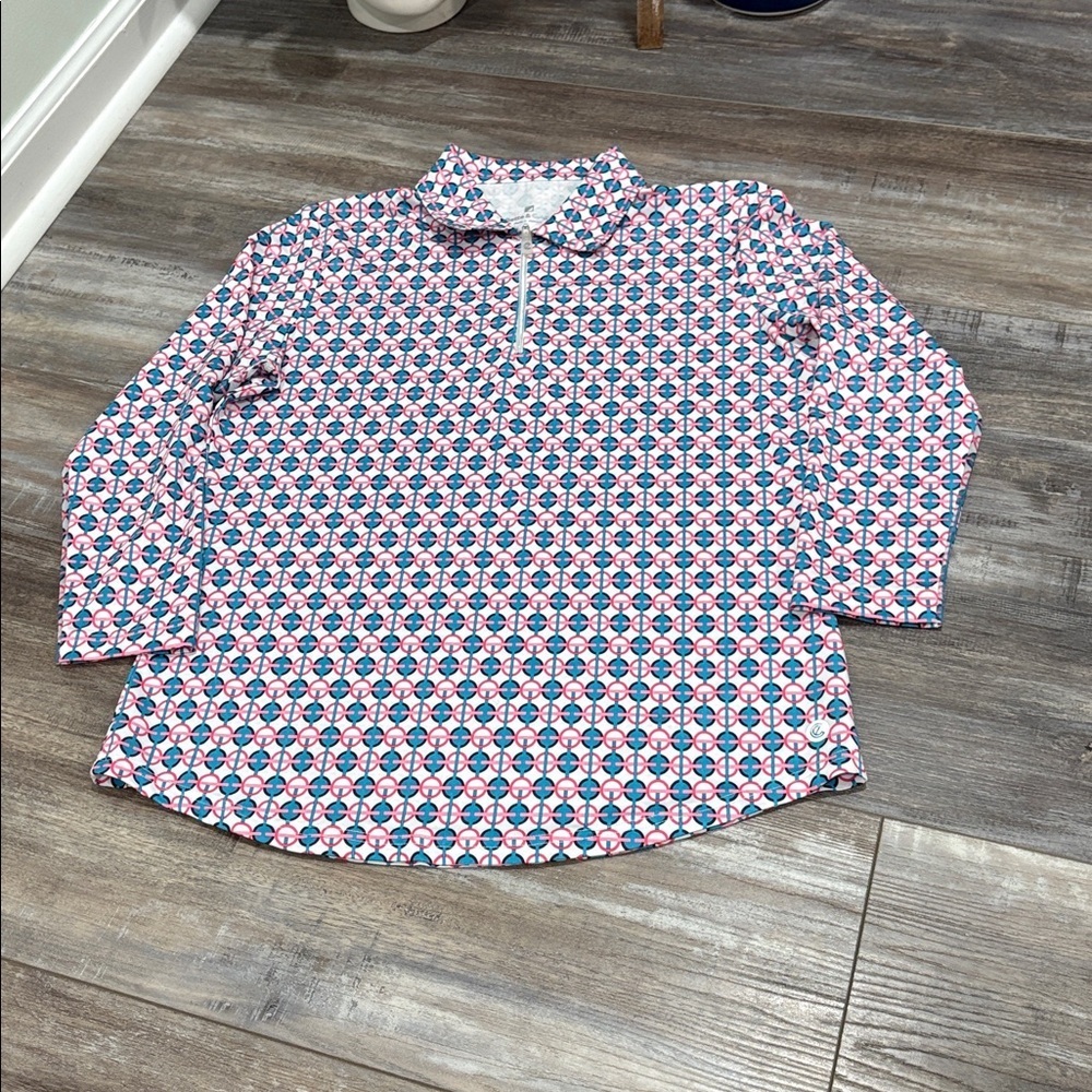 Swing Bette & Court pull over quarterzip size medium